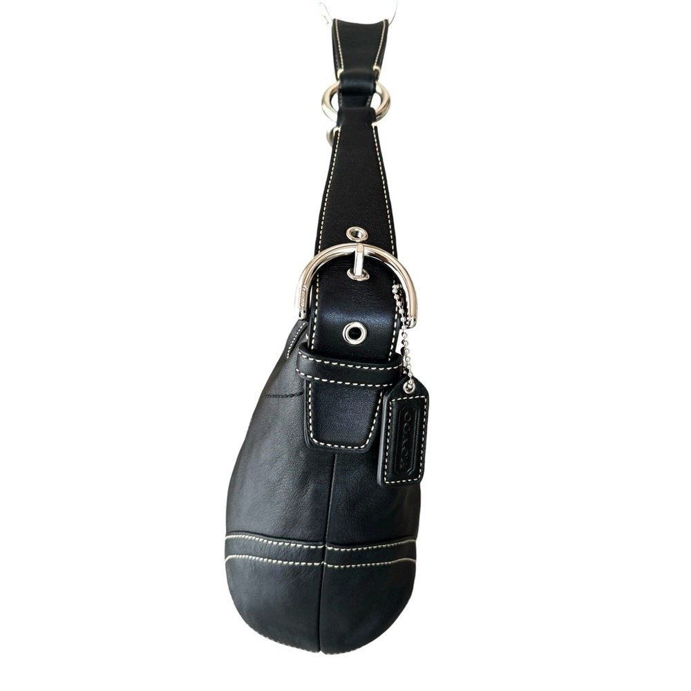 🆕 Coach Vintage Soho Leather Shoulder Bag Black - Picture 9 of 17